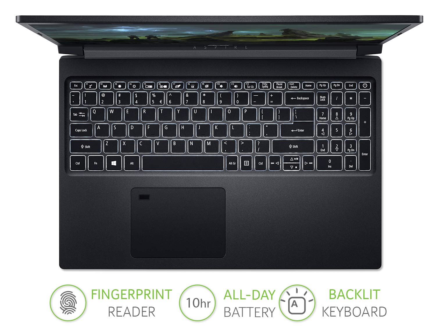 Windowsアクセサリー Aspire A715-42G GaMing laptop Acer Aspire 7 A715-42G 15.6 inch Gaming Laptop (AMD Ryzen 5 5500U